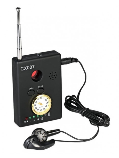 Détecteur de Caméra Espion Traceur GPS Émetteur Radio Onde GSM